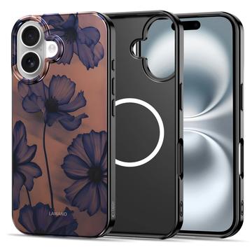 iPhone 16 Tech-Protect Lamano MagSafe hoesje - Fluwelen Nacht