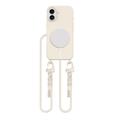 iPhone 16 Tech-Protect MagNecklace MagSafe hoesje - Latte