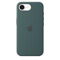 iPhone 16e Apple Silicone Hoesje MD3X4ZM/A - Groen meer