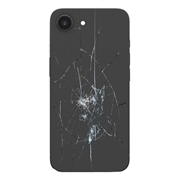 iPhone 16e Back Cover Repair - Glass Only - Zwart