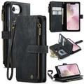 iPhone 16e Caseme C30 Multifunctioneel Portemonnee Hoesje - Zwart