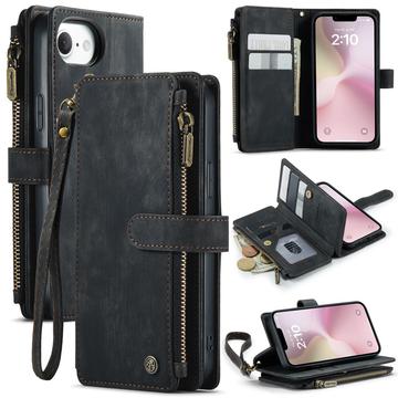 iPhone 16e Caseme C30 Multifunctioneel Portemonnee Hoesje - Zwart