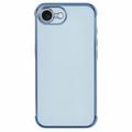 iPhone 16e Gegalvaniseerd Schokbestendig TPU Hoesje - Blauw