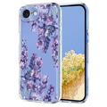 iPhone 16e TPU-hoesje met bloemenpatroon - Blauweregen