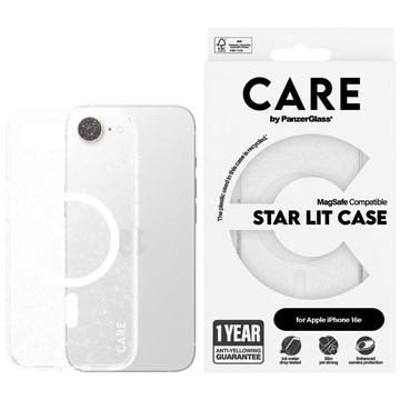 iPhone 16e PanzerGlass Care Star Lit hoesje - MagSafe compatibel - Wit