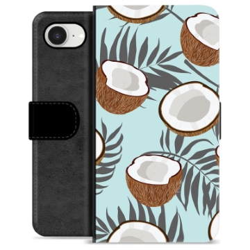 iPhone 16e Premium Portemonnee Hoesje - Kokosnoot