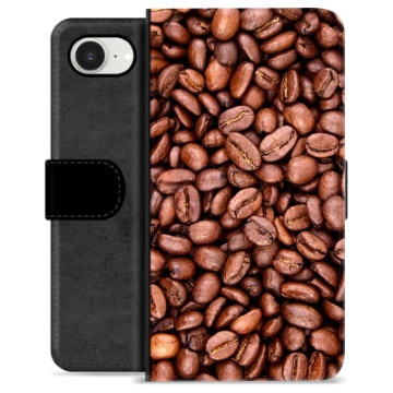 iPhone 16e Premium Portemonnee Hoesje - Koffiebonen