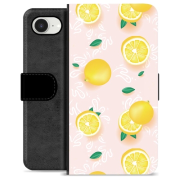 iPhone 16e Premium Portemonnee Hoesje - Citroen Patroon