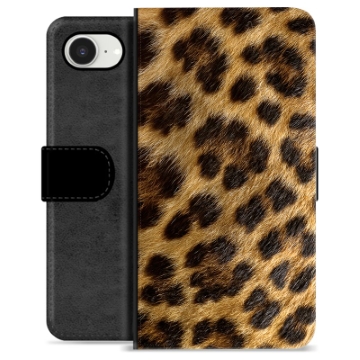 iPhone 16e Premium Portemonnee Hoesje - Luipaard
