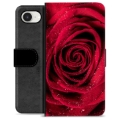 iPhone 16e Premium Portemonnee Hoesje - Roos
