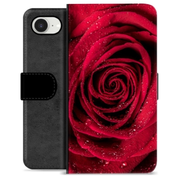 iPhone 16e Premium Portemonnee Hoesje - Roos