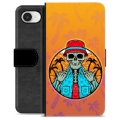 iPhone 16e Premium Portemonnee Hoesje - Skelet Zomer