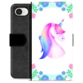 iPhone 16e Premium Portemonnee Hoesje - Eenhoorn