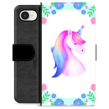 iPhone 16e Premium Portemonnee Hoesje - Eenhoorn