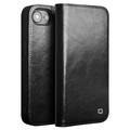 iPhone 16e Qialino Classic Wallet Leren Hoesje