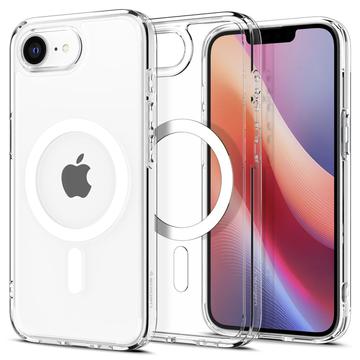 iPhone 16e Spigen Ultra Hybrid Mag Hoesje - Wit / Doorzichtig