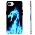 iPhone 16e TPU-hoesje - Blauwe Vuurdraak