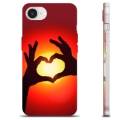 iPhone 16e TPU-hoesje - Hart Silhouet