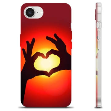 iPhone 16e TPU-hoesje - Hart Silhouet