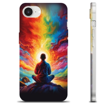 iPhone 16e TPU-hoesje - Meditatie