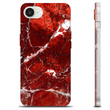 iPhone 16e TPU-hoesje - Rode Marmer