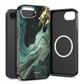 iPhone 16e/17e Tech-Protect Lamano MagSafe hoesje - Groene aura