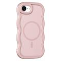 iPhone 16e Golfrand magnetisch hybride hoesje - Roze
