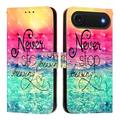 iPhone Air Wonder Series Portemonnee Hoesje - Stop nooit met dromen