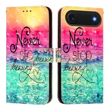 iPhone Air Wonder Series Portemonnee Hoesje - Stop nooit met dromen