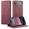 iPhone Air Caseme 013 Series Portemonnee Hoesje - Wijnrood