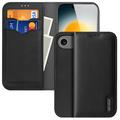 iPhone Air Dux Ducis Hivo Wallet Leren Hoesje - Zwart