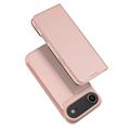 iPhone 17 Air Dux Ducis Skin Pro Flip Hoesje - Roze