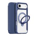 iPhone Air Dux Ducis Skin X Pro Magnetische Flip Hoesje - Blauw