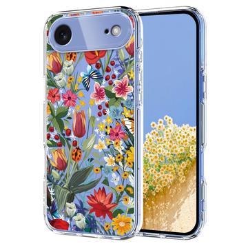 iPhone 17 Air TPU-hoesje met bloemenpatroon - Lelies