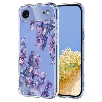 iPhone 17 Air TPU-hoesje met bloemenpatroon - Blauweregen