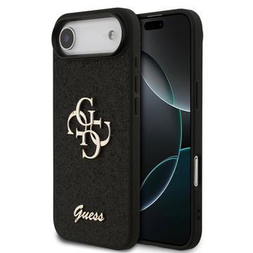 iPhone 17 Air Guess Fixed Glitter 4G Metal Logo Cover