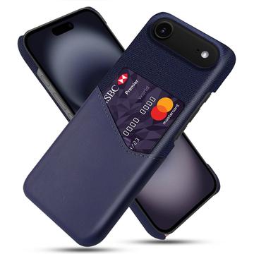 iPhone Air KSQ Hoesje met Kaartenzak - Blauw