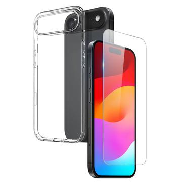 iPhone 17 Air Northjo 2-in-1 Beschermingsset - Doorzichtig