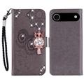 iPhone 17 Air Uil Strass Portemonnee Hoesje