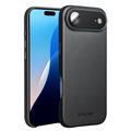 iPhone Air Qialino Premium MagSafe hoesje - Zwart