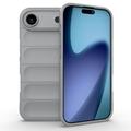 iPhone Air Rugged TPU Hoesje - Lichtgrijs
