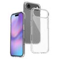 iPhone 17 Air Krasbestendig Hybride Hoesje - Doorzichtig