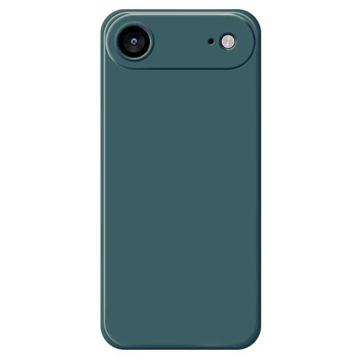 iPhone 17 Air Schokbestendig siliconen hoesje - Zwartgroen