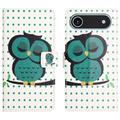 iPhone Air Style Series Portemonnee Hoesje - Uil