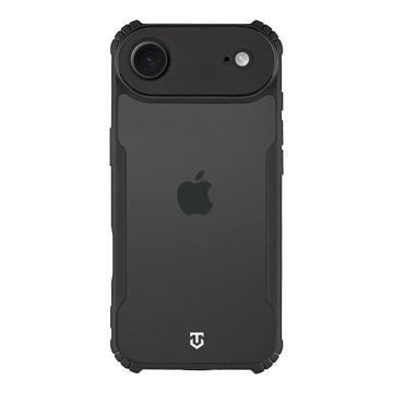 iPhone 17 Air Tactical Quantum Stealth Hoesje met versterkte hoeken - Helder / Zwart