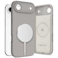 iPhone Air Tech-Protect Vloeibare siliconen hoesje - MagSafe compatibel - Steengrijs