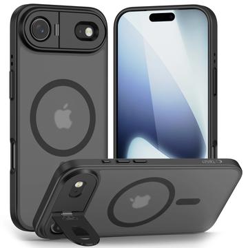 iPhone 17 Air Tech-Protect MagStand MagSafe hoesje - Matzwart