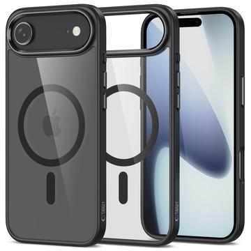 iPhone 17 Air Tech-Protect Magmat Cover - MagSafe-compatibel - Zwart / Doorzichtig