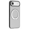 iPhone 17 Air Torras O Fitness-hoesje met 360 standaard - MagSafe compatibel - Zwart