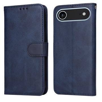 iPhone 17 Air Portemonnee Hoesje met Standaard - Blauw